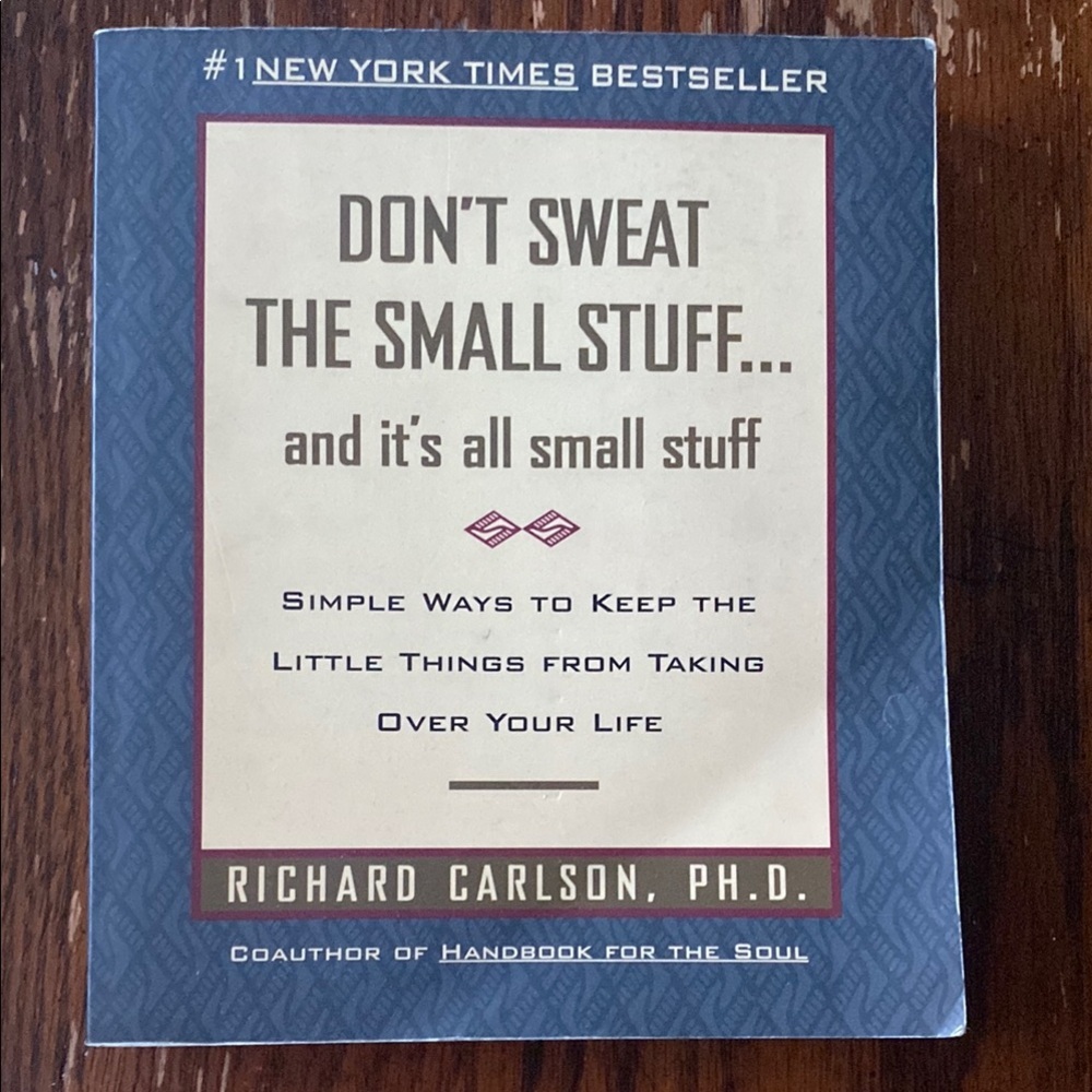 🎈$5 add on. Don’t Sweat the Small Stuff!
